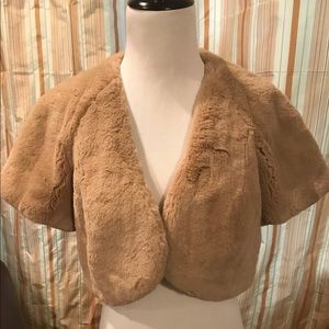 Lafayette 148 Sheared Rabbit Jacket Small